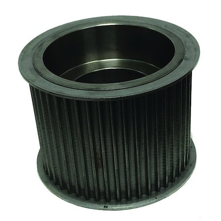 B&B Manufacturing 64-8P85-2517, Timing Pulley, Cast Iron, Black Oxide,  64-8P85-2517